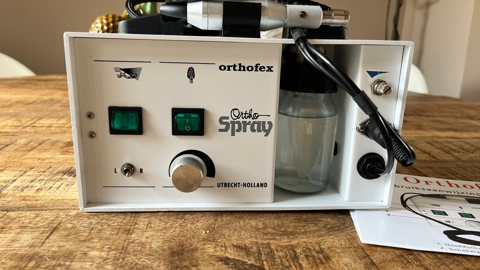 Pedicure motor. Orthofex en beensteun, Ophalen of Verzenden, Zo goed als nieuw