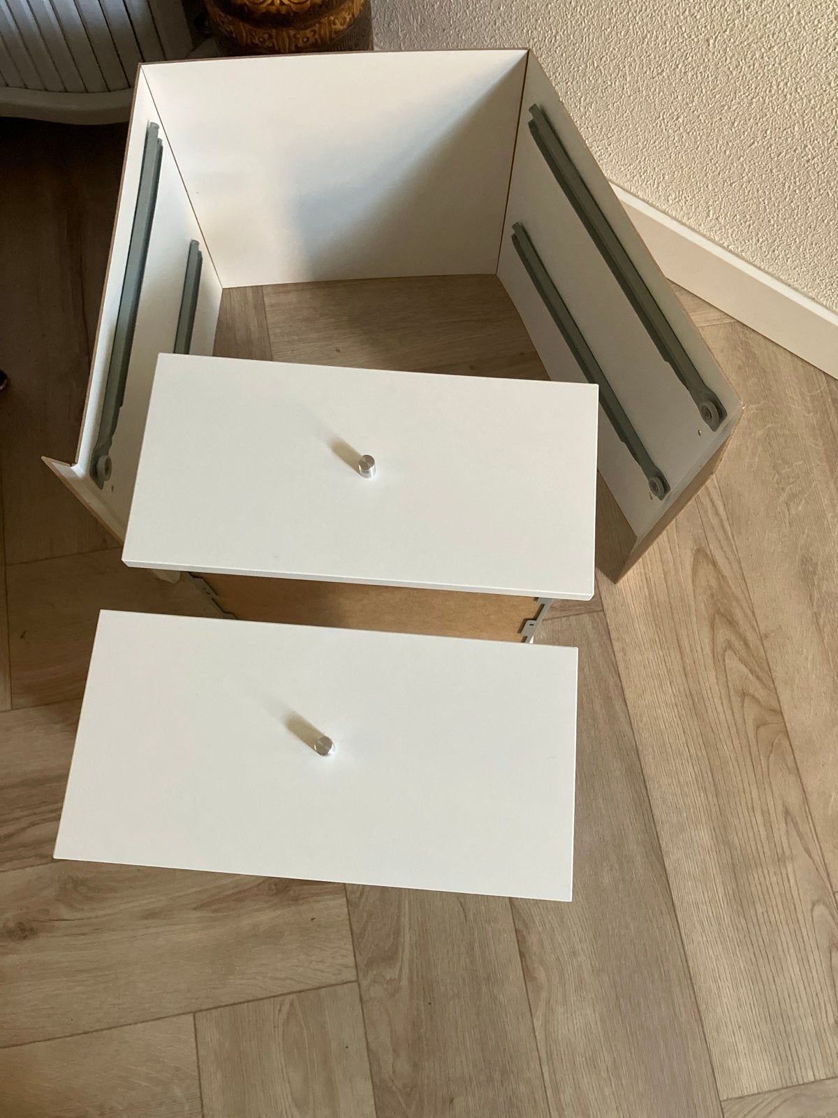 IKEA KALLAX lade-inzet met 2 lades, wit (zgan), Ophalen of Verzenden, Zo goed als nieuw