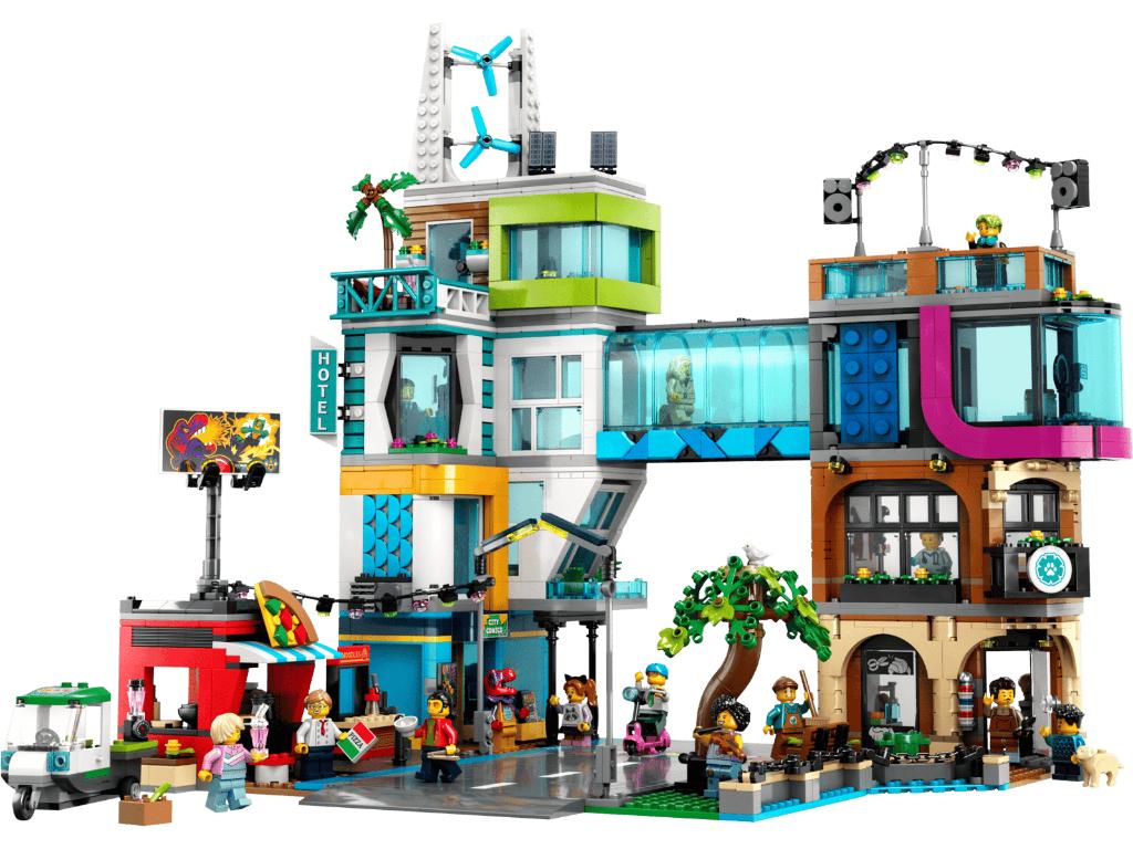 Grote lego stad met 12  Lego sets!!, Ophalen, City, Lego, Complete set