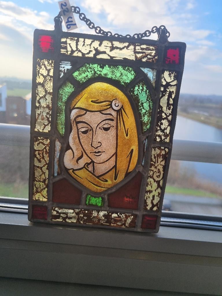 Glas in lood raamhanger, Ophalen of Verzenden
