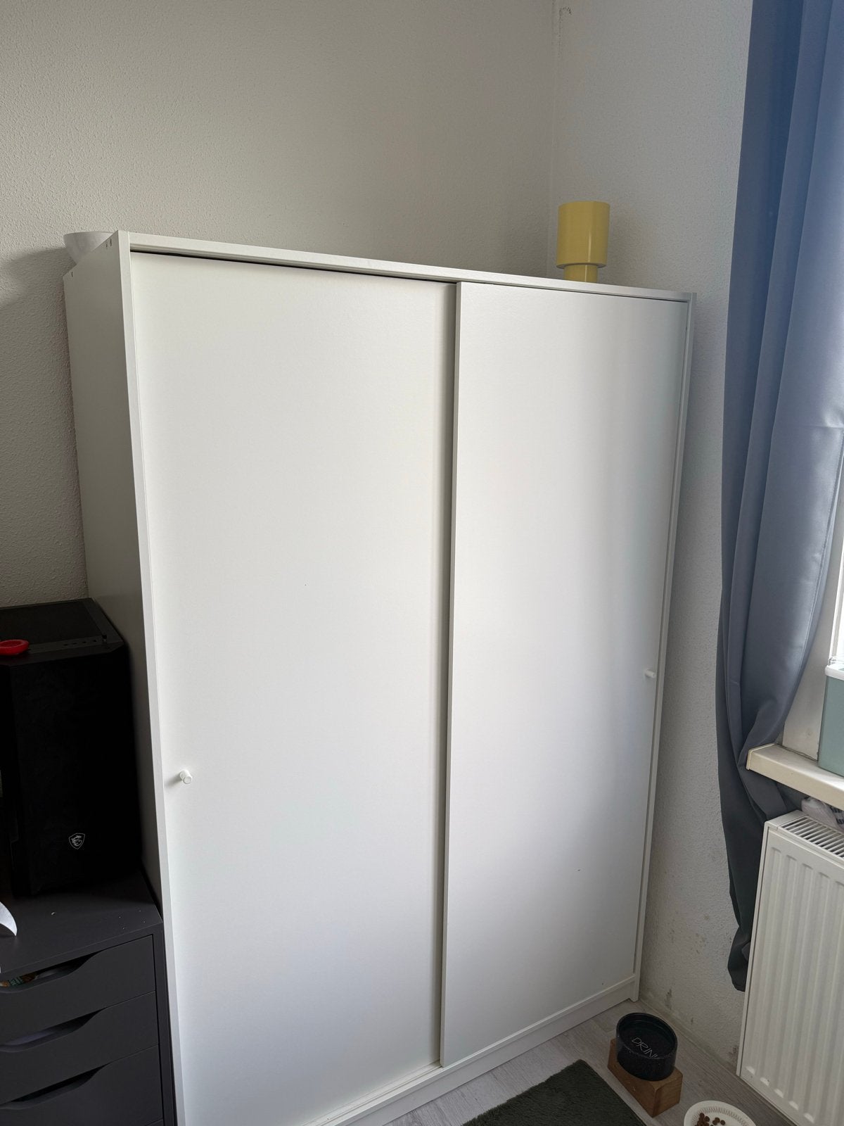 IKEA KLEP Wardrobe (117x55x176cm)–Great Condition/Half Price, Ophalen, Met plank(en), Gebruikt, 100 tot 150 cm