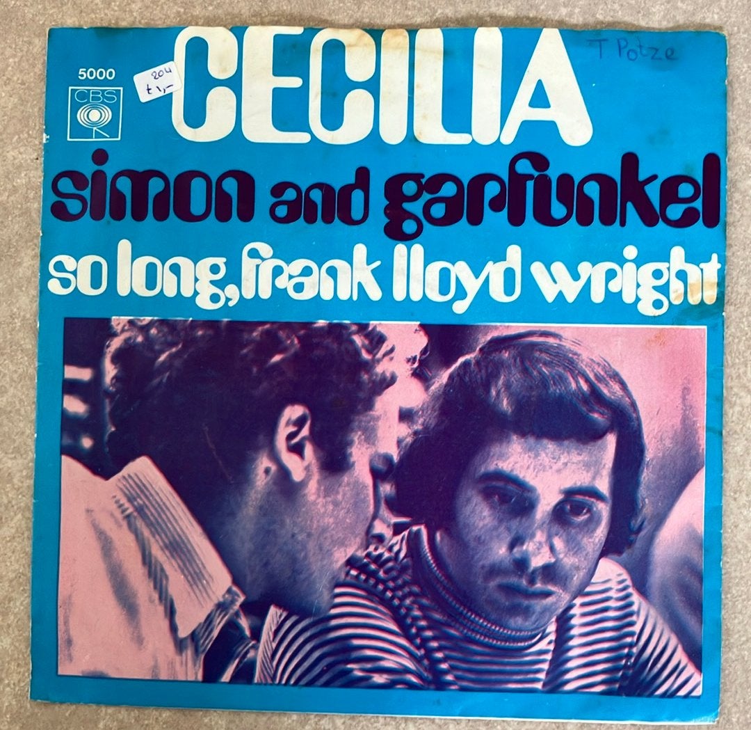 Simon and Garfunkel - Cecilia, Gebruikt, 7 inch, Single, Ophalen of Verzenden