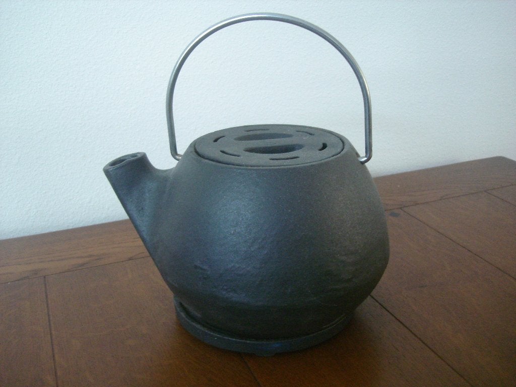 Gietijzeren ketel met onderzetter, Antiek en Kunst, Curiosa en Brocante, Ophalen of Verzenden