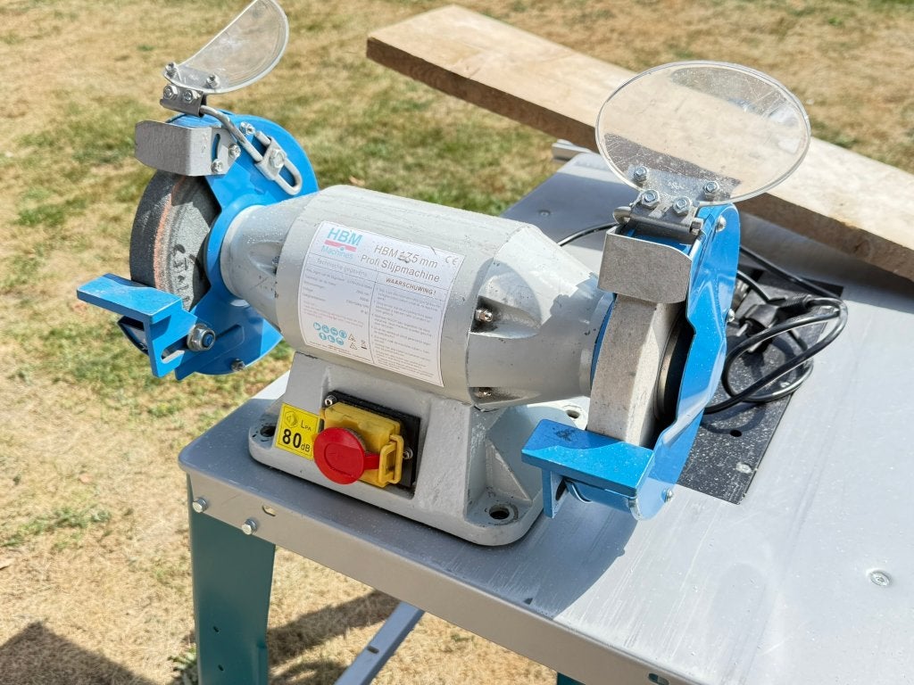 HBM 175 mm Profi Slijpmachine, Ophalen, Zo goed als nieuw, Minder dan 700 watt, Werkbankslijpmachine