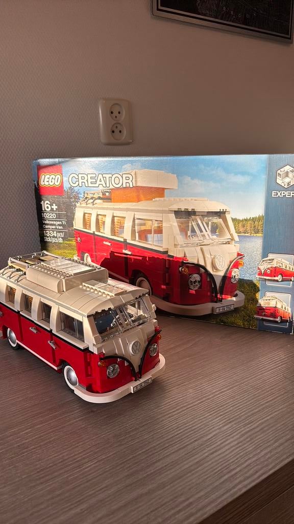 Lego 10220 Creator Volkswagen T1 bus, Ophalen of Verzenden, Zo goed als nieuw, Bus of Vrachtwagen