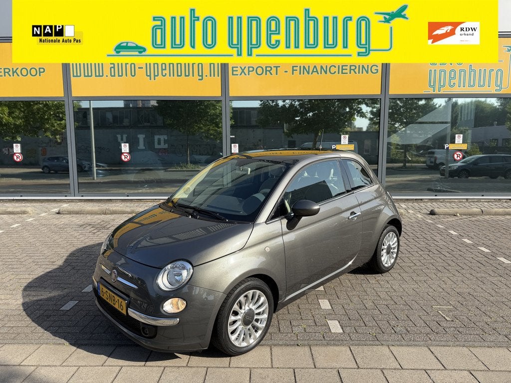 Fiat 500 0.9 TwinAir Lounge * 147.658 Km * Panaramadak * Air, Auto's, Voorwielaandrijving, Euro 5, Gebruikt, 31 €/maand
