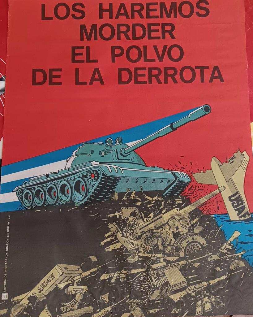 LOS HAREMOS MORDER EL POLVO DE LA DERROTA, Ophalen of Verzenden