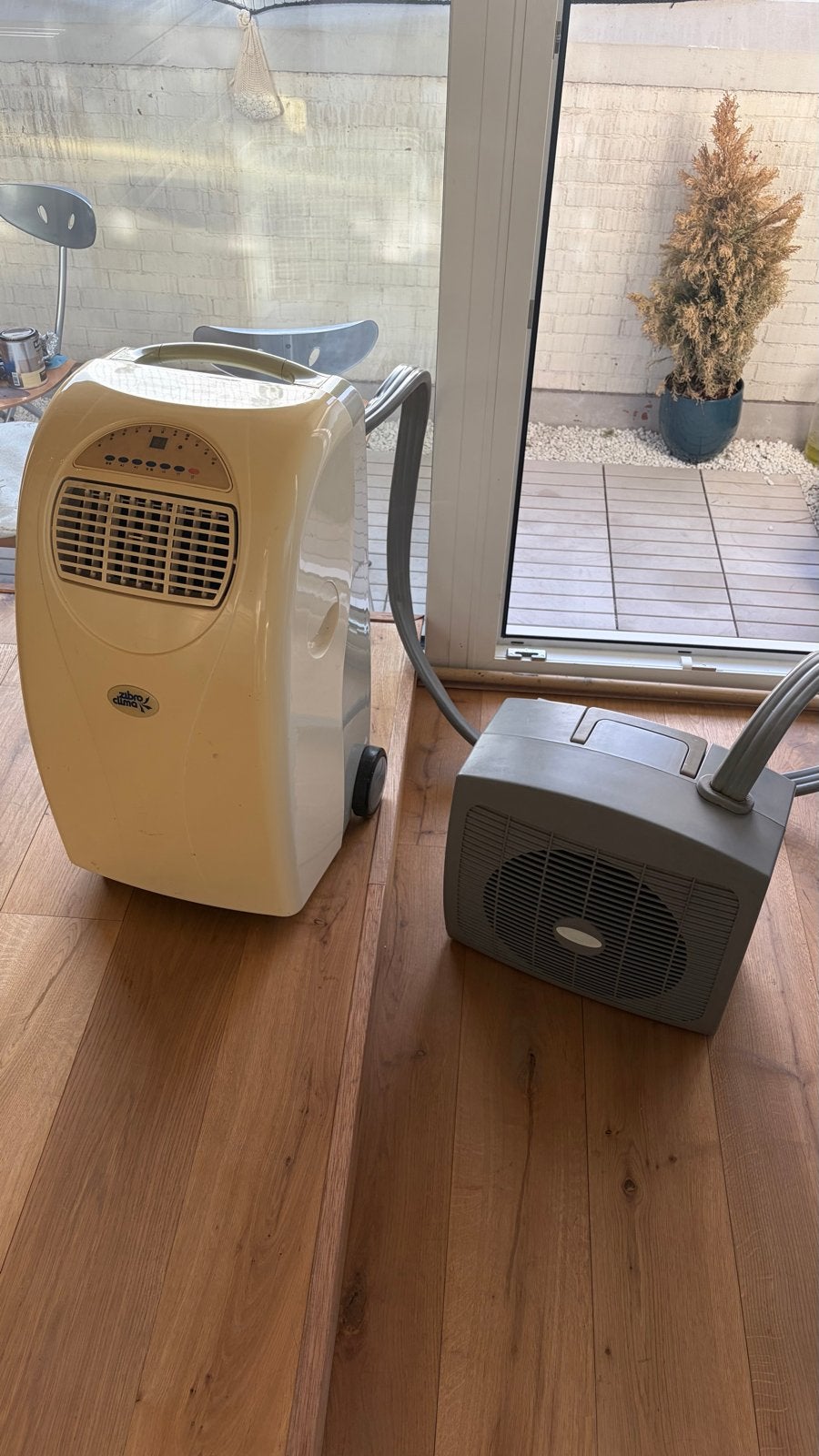 Zibro Clima Mobiele Split Unit Airco 14000 BTU, Ophalen, Gebruikt, 3 snelheden of meer, Koelen en Ontvochtigen