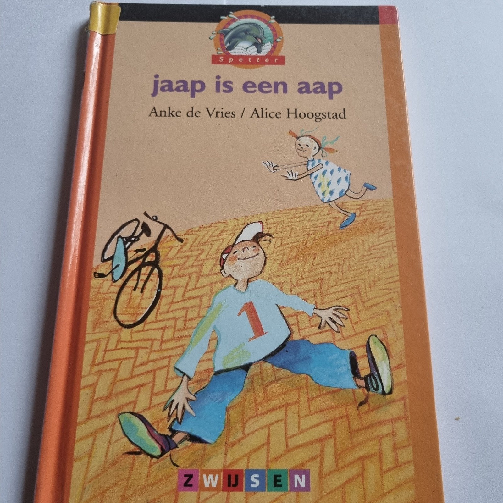 Groep 3 AVI start - A. de Vries - Jaap is een aap, Ophalen of Verzenden, Gelezen, A. de Vries, Fictie algemeen