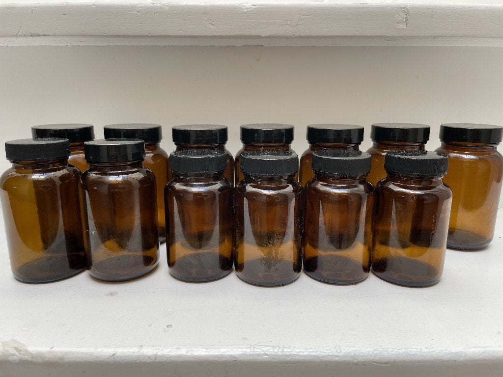 Diverse glazen apothekersflessen en -potten!, Huis en Inrichting, Pot, Bus of Blik, Ophalen of Verzenden, Overige merken, Glas