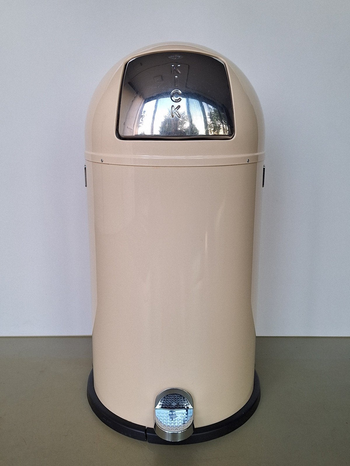 Wesco kickboy penaalemmer afvalemmer amandel beige h= 75cm, 40 liter of meer, Ophalen