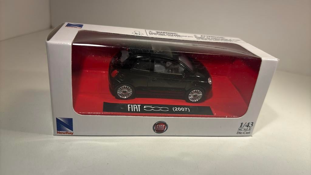 Fiat 500 black  2007 new ray 1.43, Overige merken, Auto, Ophalen of Verzenden, A