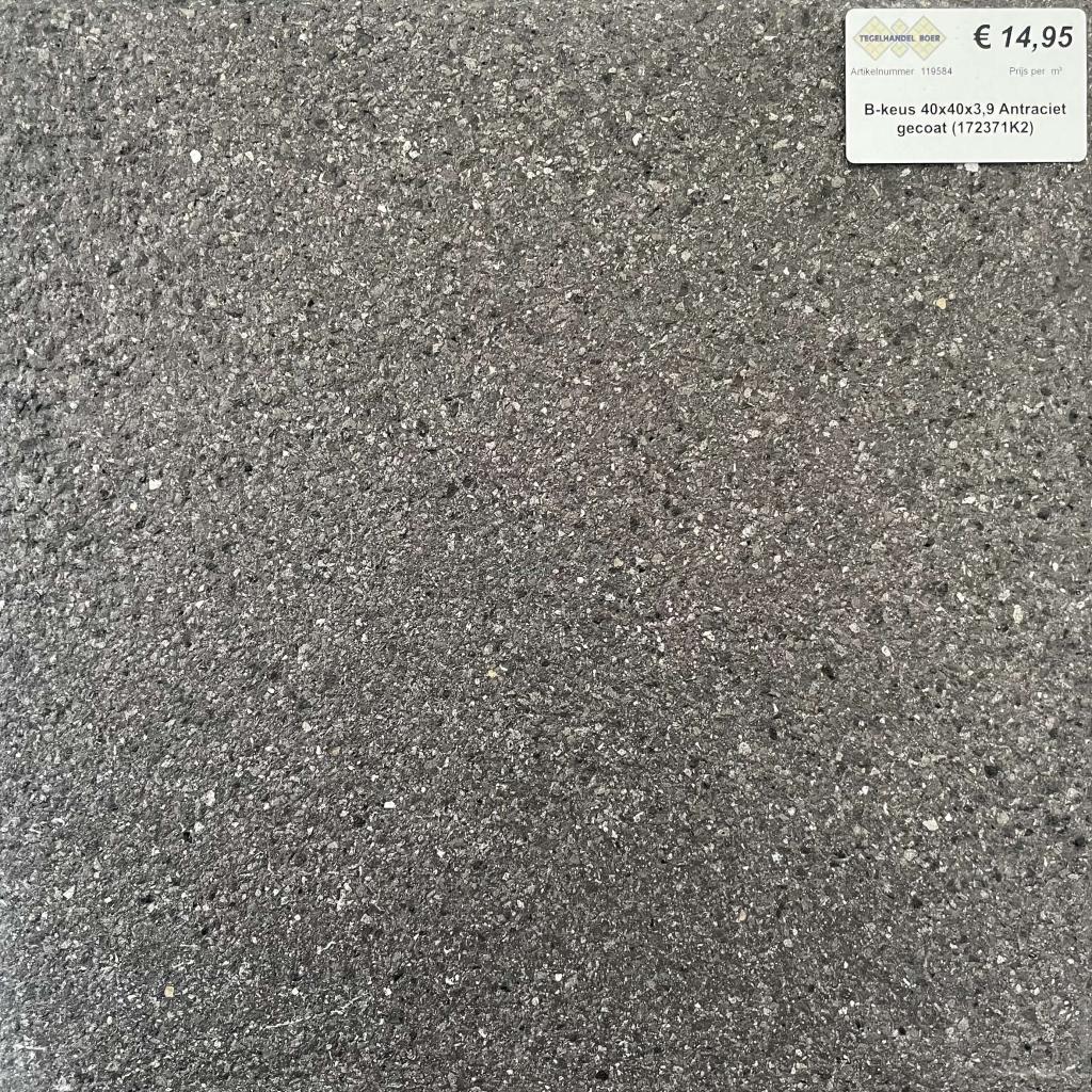 Voordelige B-keus terrastegels 40x40x4 Antraciet ongecoat, Tuin en Terras, Niet ingevuld, Niet ingevuld, Nieuw, Ophalen of Verzenden