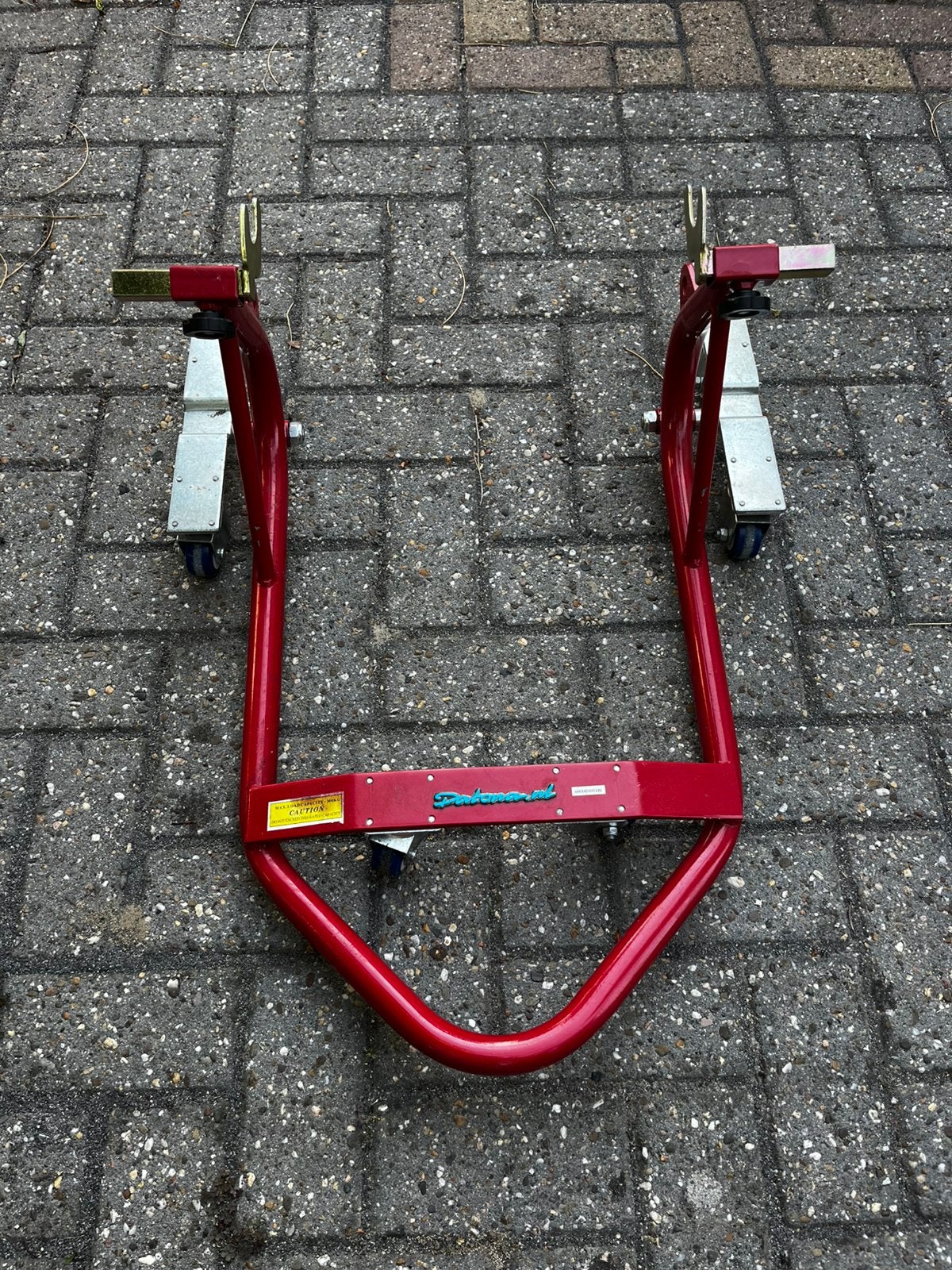 Datona motor mover / paddockstand achterwiel, Motoren, Ophalen, Zo goed als nieuw