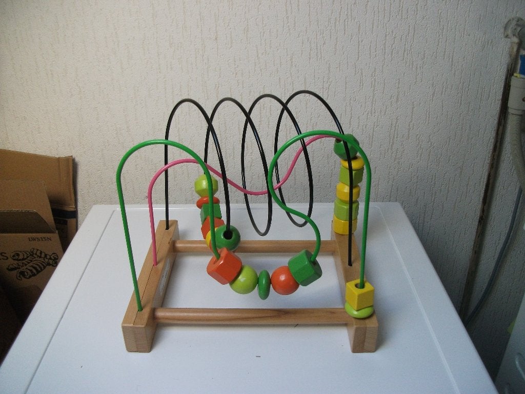 Kralenframe lichte kleurtjes, Ophalen of Verzenden, Gebruikt