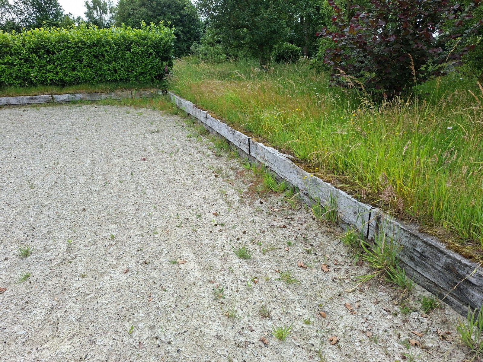 Houten bielzen voor tuin of landschapsinrichting, Ophalen, Gebruikt, 25 tot 50 cm, 25 cm of meer