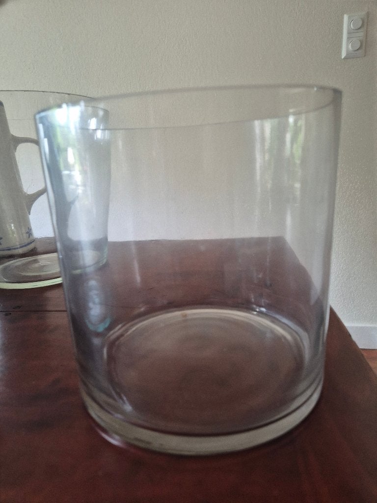 Glazen vazen, Ophalen, Zo goed als nieuw, Transparant, Glas
