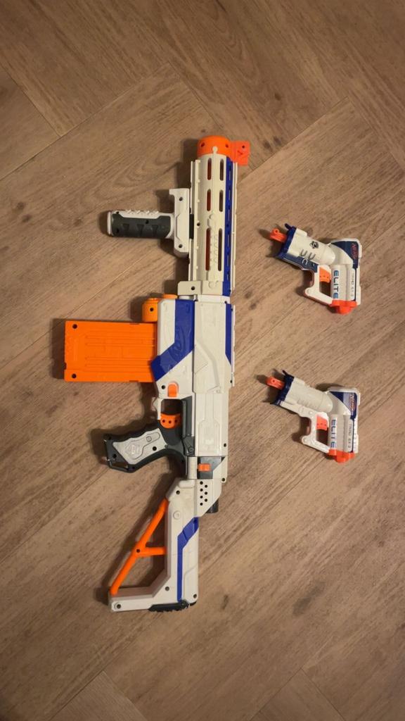 Leuken nerf set, Ophalen of Verzenden, Gebruikt