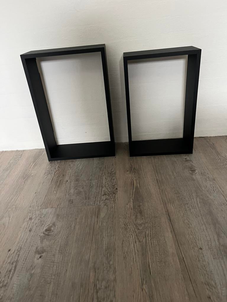Zwarte wandplanken, Huis en Inrichting, Ophalen of Verzenden, Zo goed als nieuw