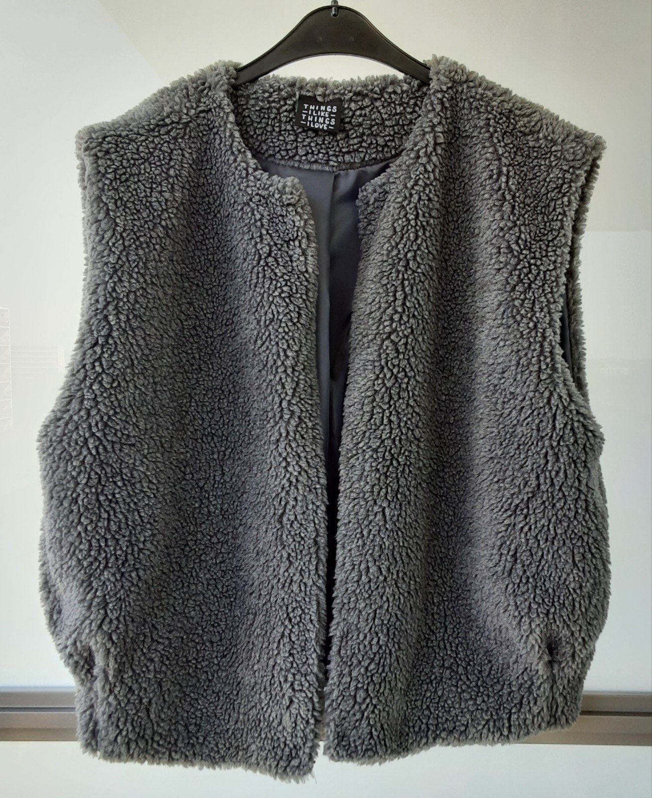 grijs gilet, Kleding | Dames, Bodywarmers, The things i like, Ophalen of Verzenden, Zo goed als nieuw, Grijs