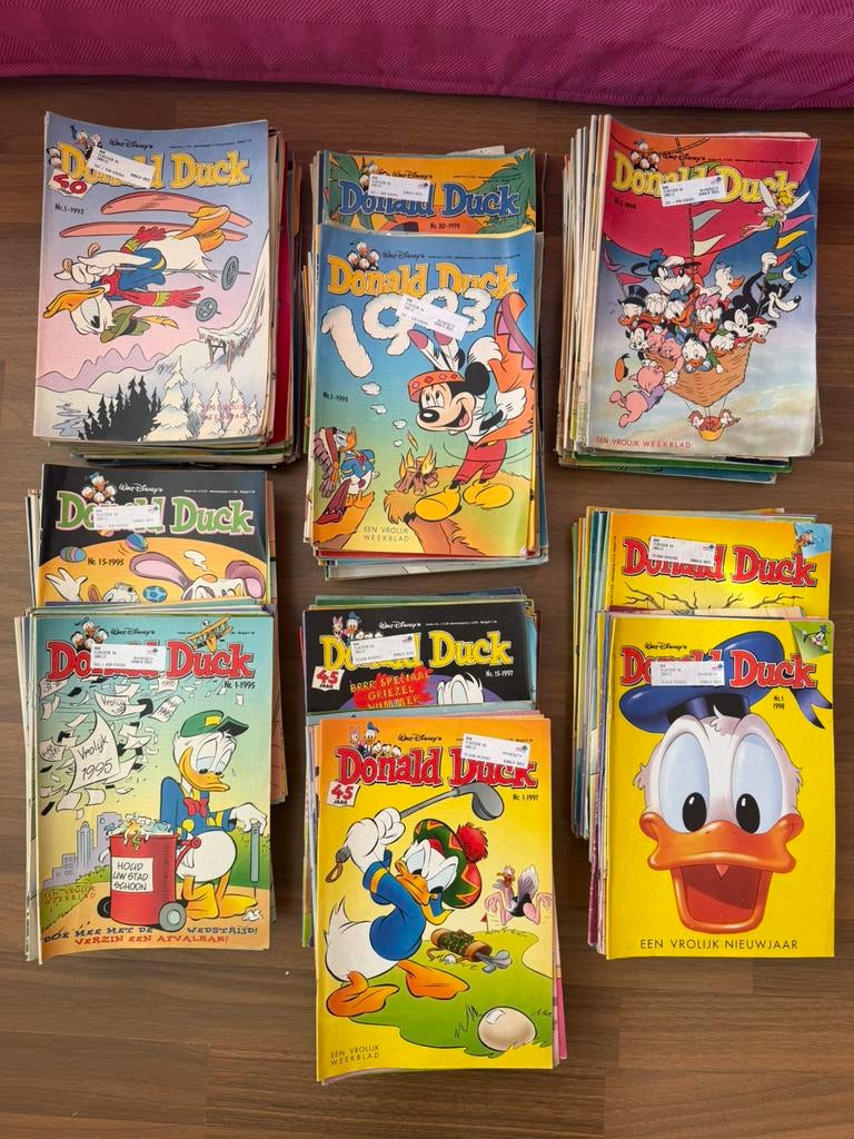Donald Duck jaargang 1994 1995 1997 1998, Boeken, Strips | Comics, Gelezen, Complete serie of reeks, Europa, Ophalen of Verzenden