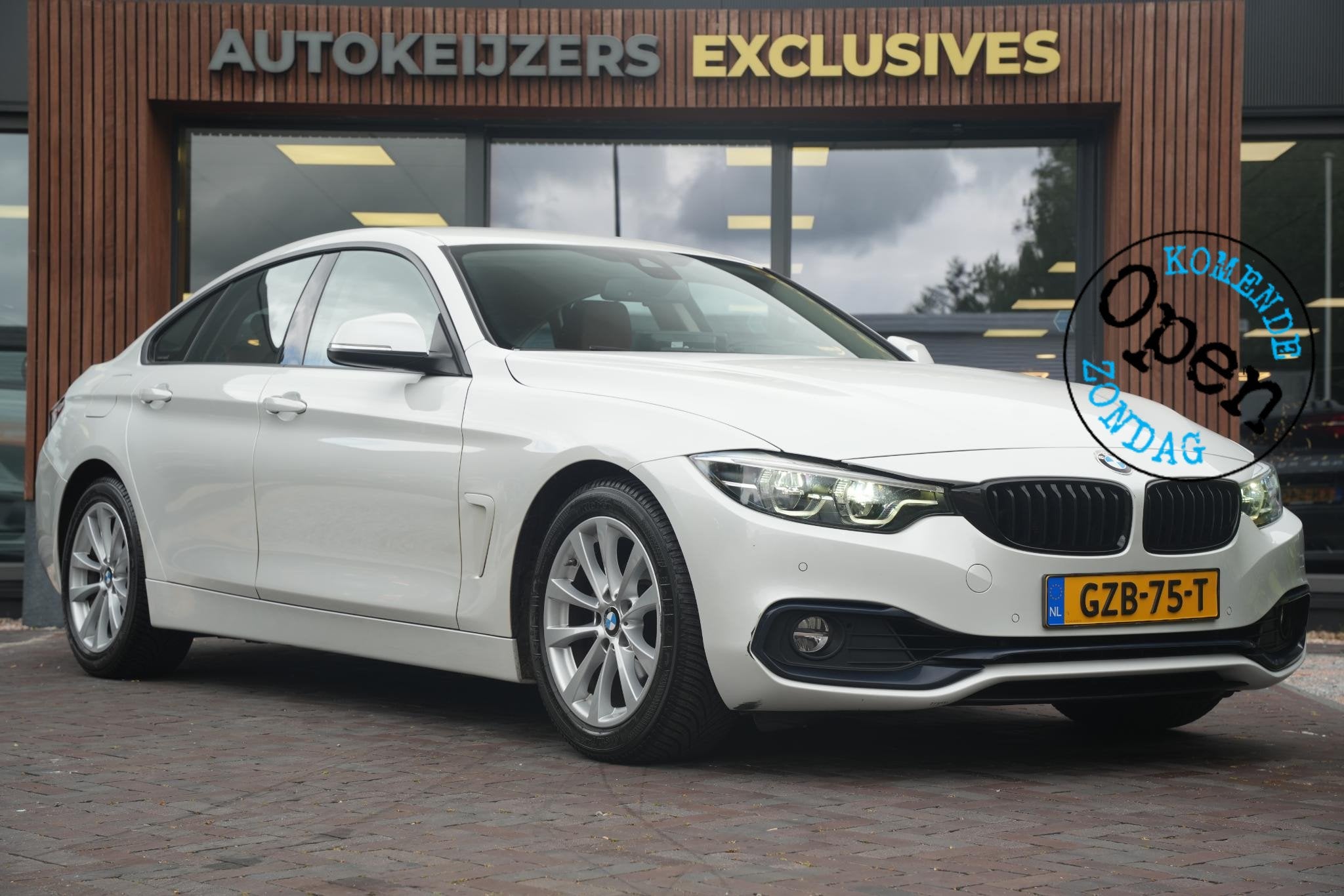 BMW 4-serie Gran Coupé 420i High Executive Camera Navigatie, Auto's, Automaat, 1998 cc, Achterwielaandrijving, Gebruikt