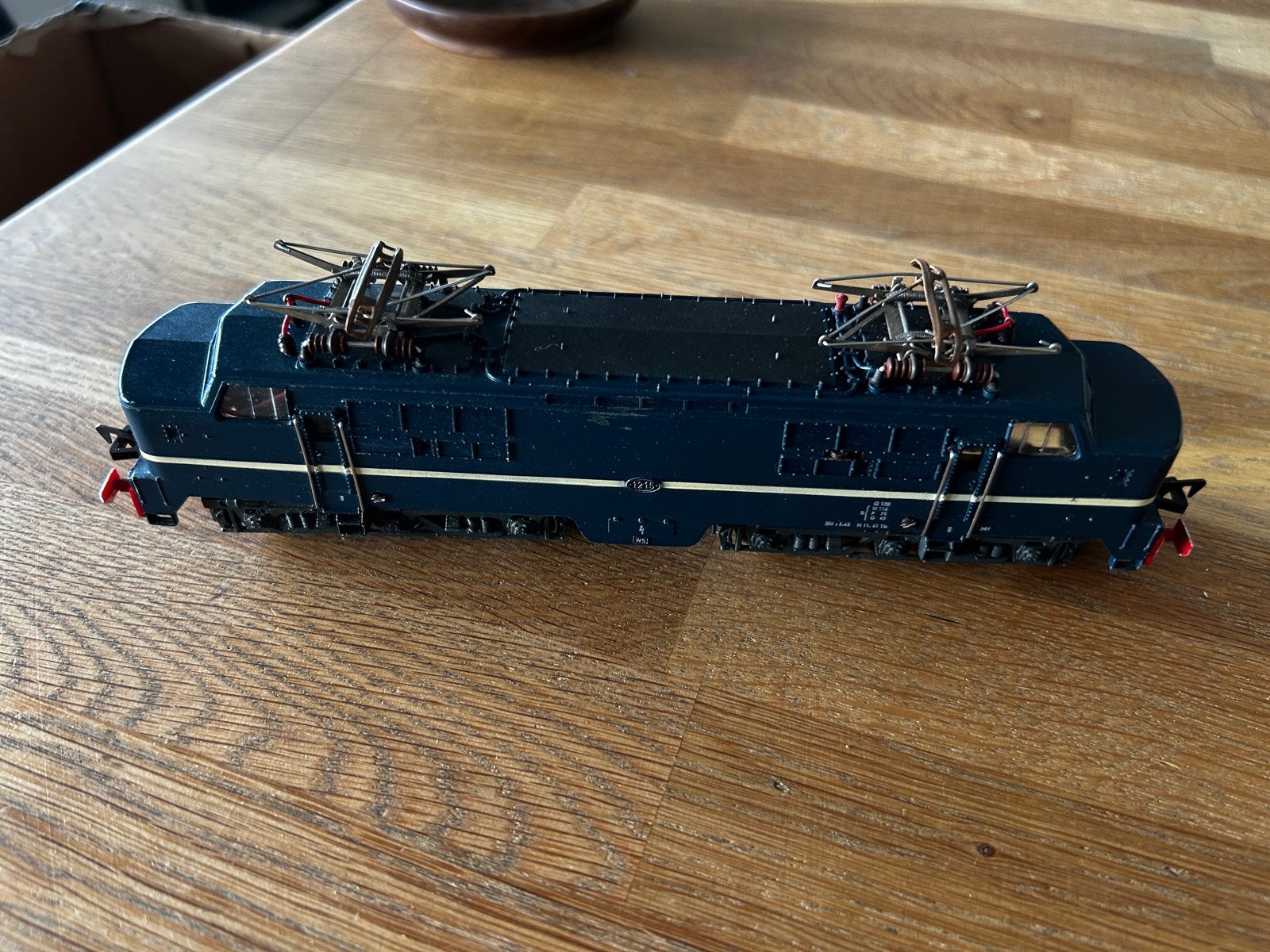 Fleischmann H0 NS 1200 loc 1215 Berlijns blauw (4371), Gebruikt, Locomotief, Verzenden, Fleischmann