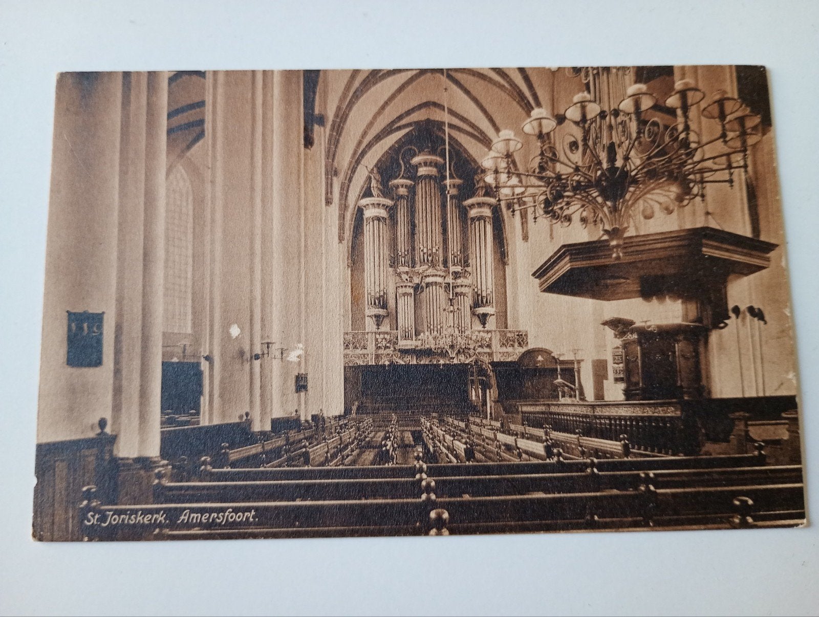 Amersfoort St. Joriskerk, Ophalen of Verzenden, Voor 1920, Ongelopen, Utrecht