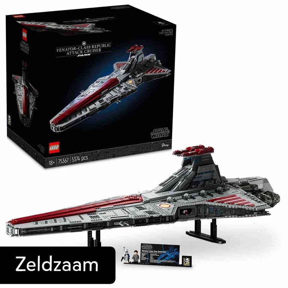 LEGO Star Wars 75367 Venator-Class Republic Attack, Star Wars, Lego, Nieuw, Ophalen of Verzenden