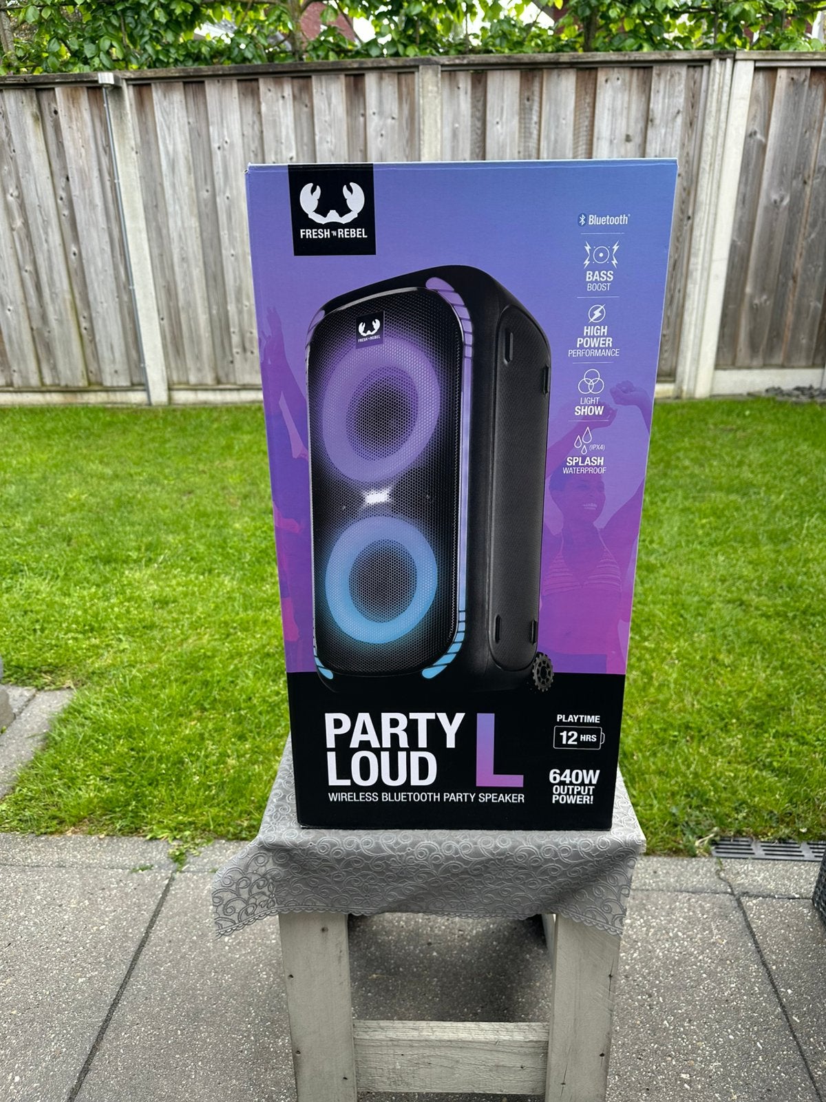 Party box, nieuw met factuur van 26/3/2026, Ophalen of Verzenden, Nieuw