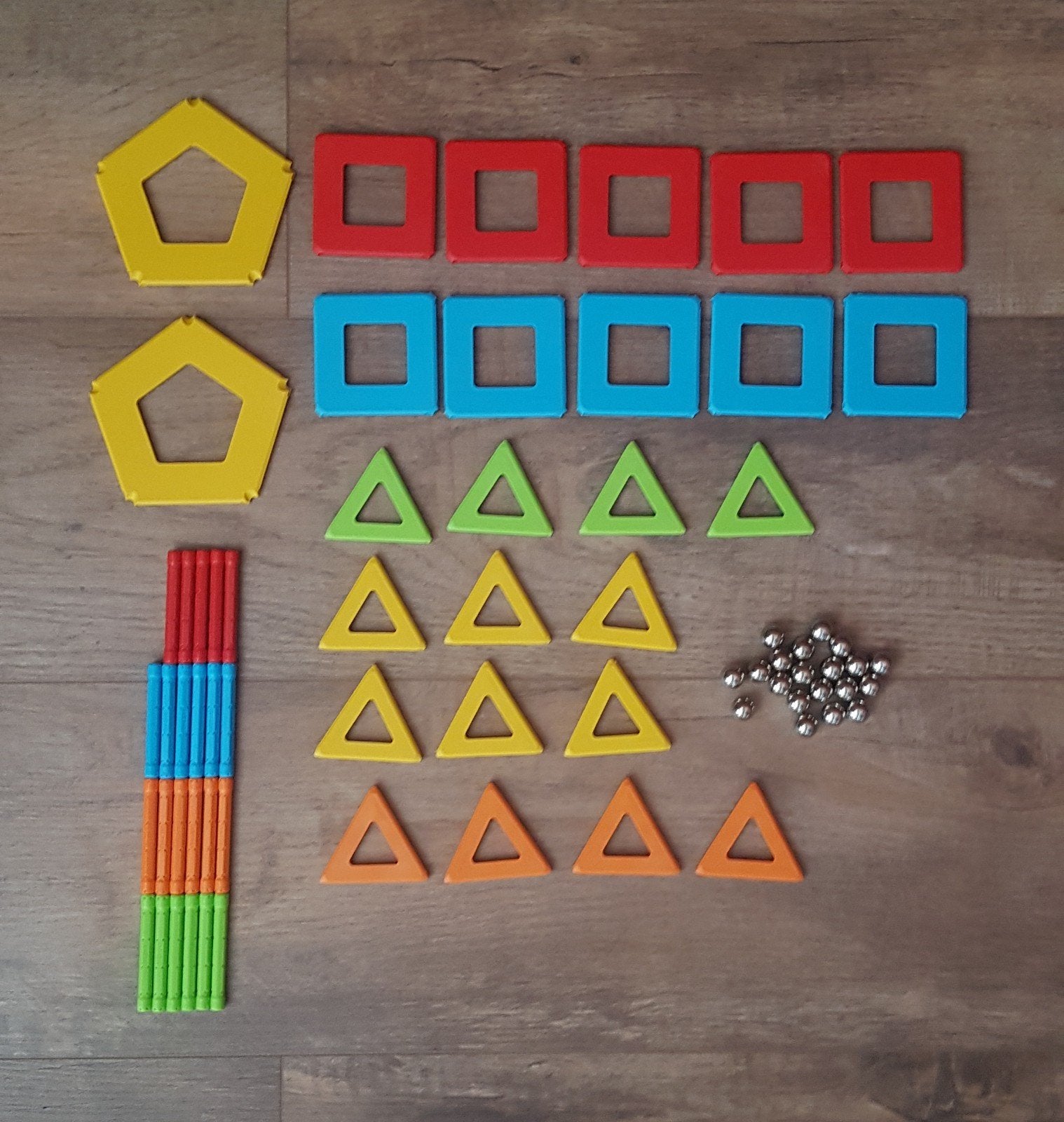 Geomag rainbow magnetische speelset, Ophalen of Verzenden, Zo goed als nieuw, Bouwen
