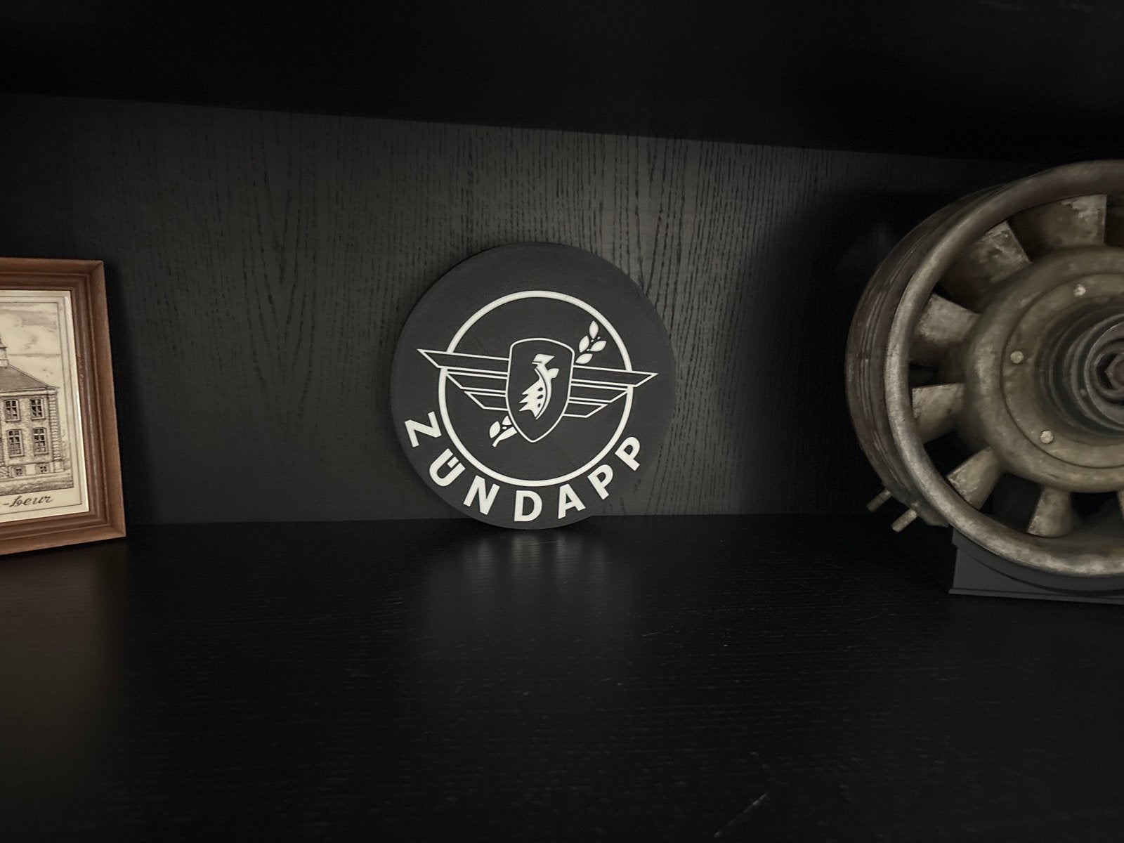 Zundapp logo voor decoratie, Hobby en Vrije tijd, Ophalen of Verzenden, Nieuw