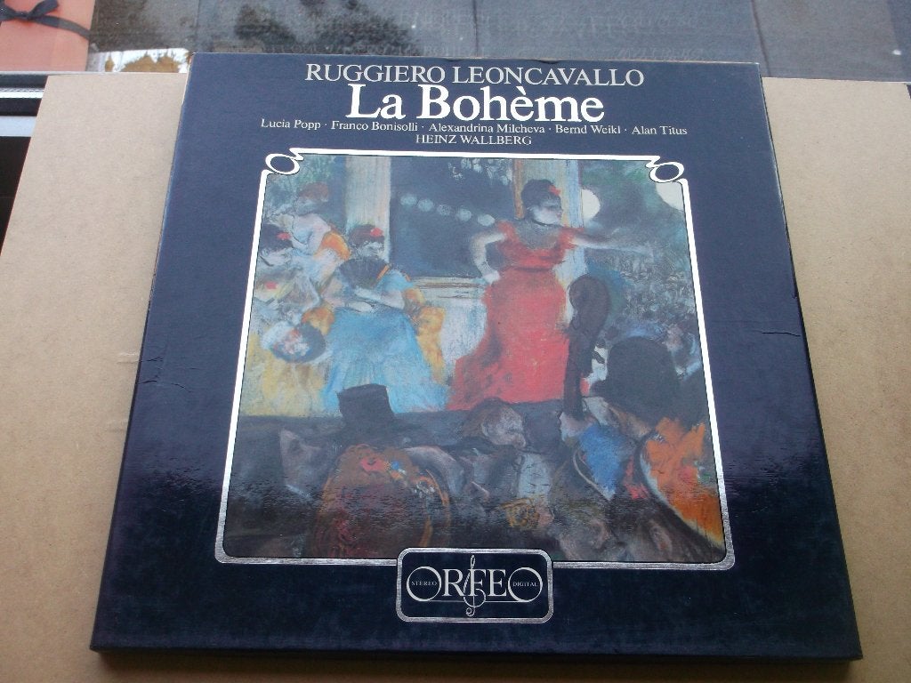 Puccini~La Boheme~NPO~Levine~Scotto~Kraus~2 LP, Opera of Operette, Ophalen of Verzenden, Zo goed als nieuw, 12 inch