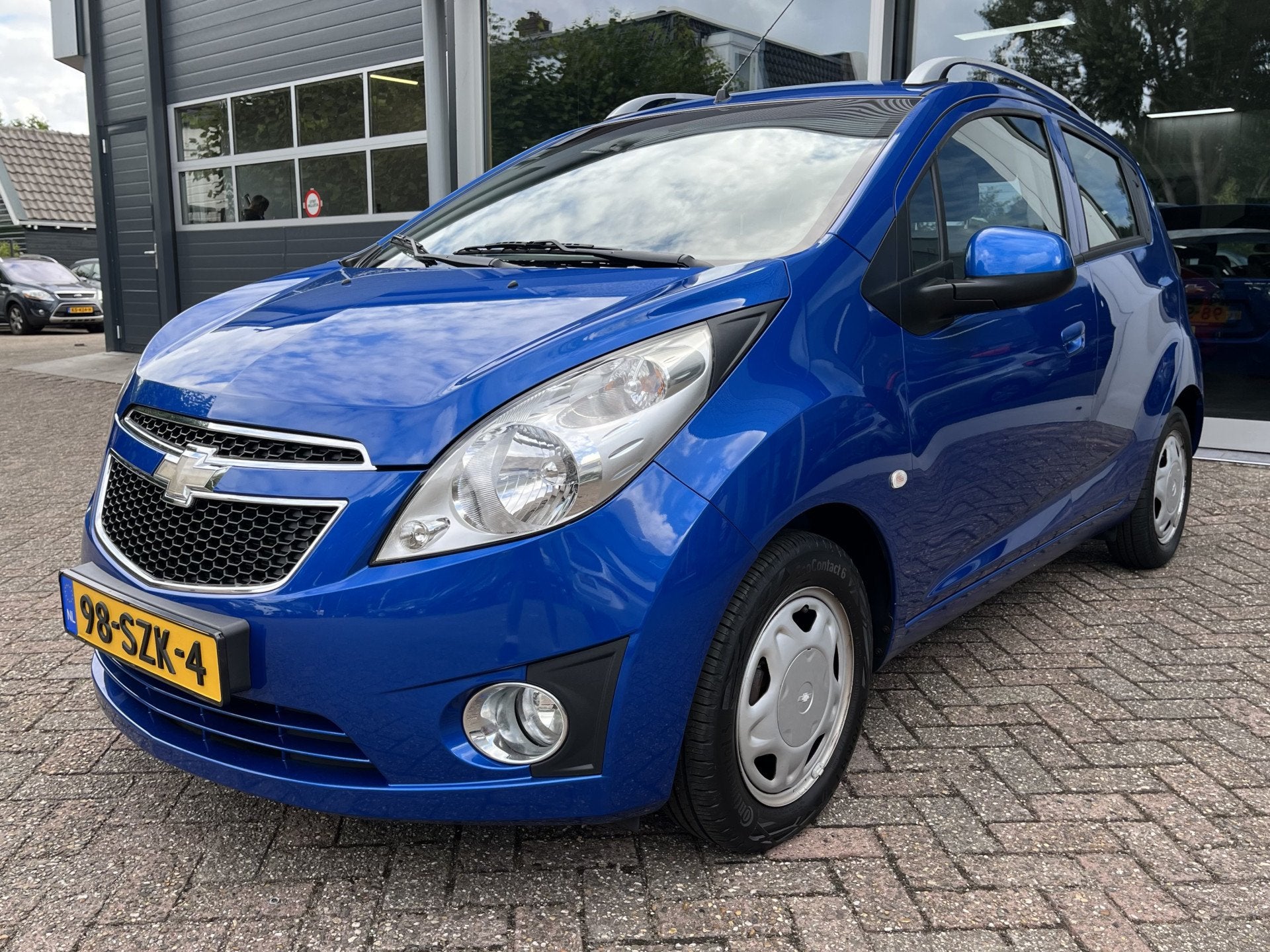 Chevrolet Spark 1.0 16V LS Airco, Centrale Deurvergrndeling,, Auto's, Voorwielaandrijving, Stof, Gebruikt, 4 cilinders