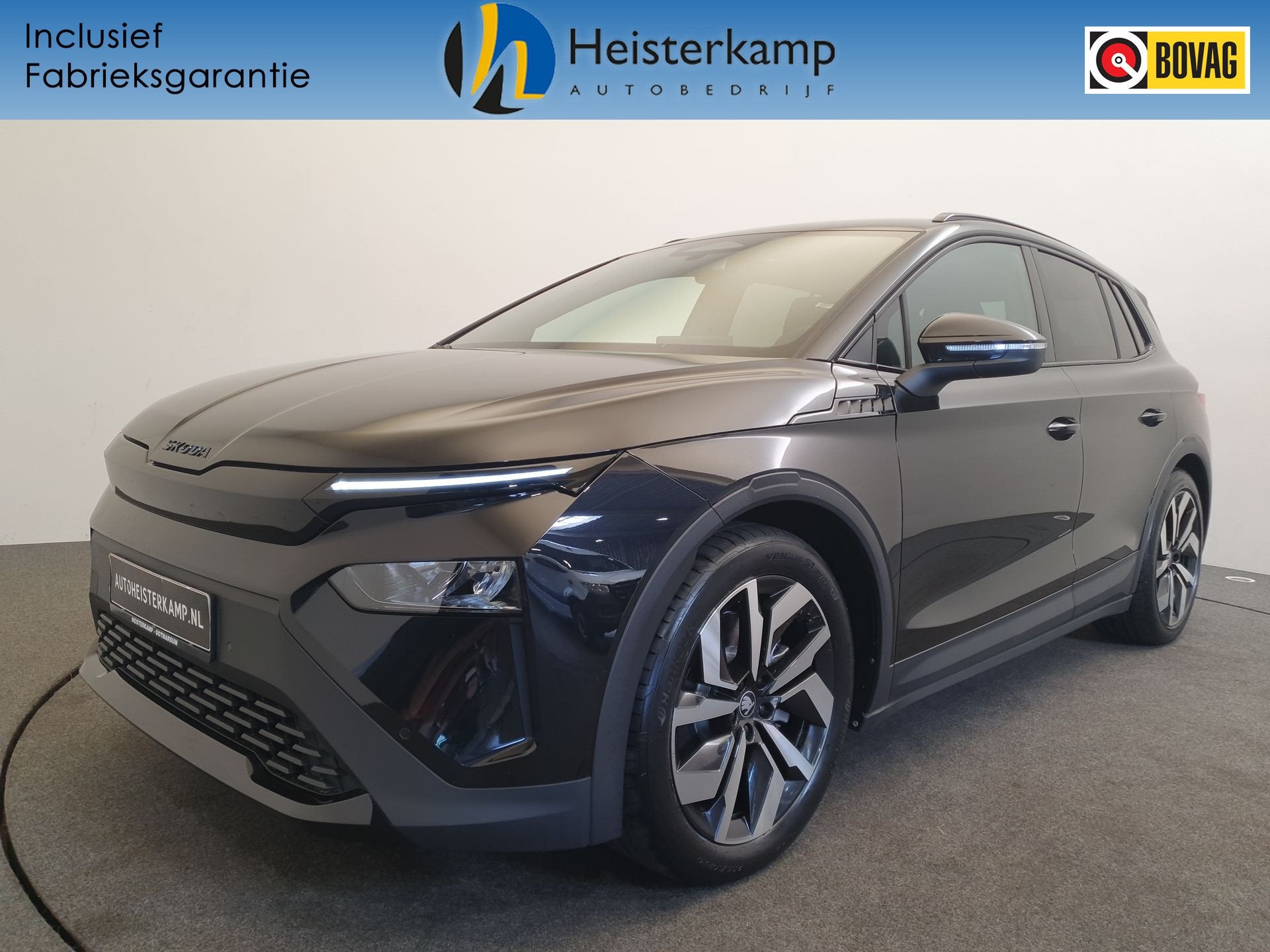Skoda Elroq 85 Sportline 286pk Wegklapbare trekhaak, Camera, Auto's, Skoda, Automaat, 12 maanden, Achterwielaandrijving, 1800 kg