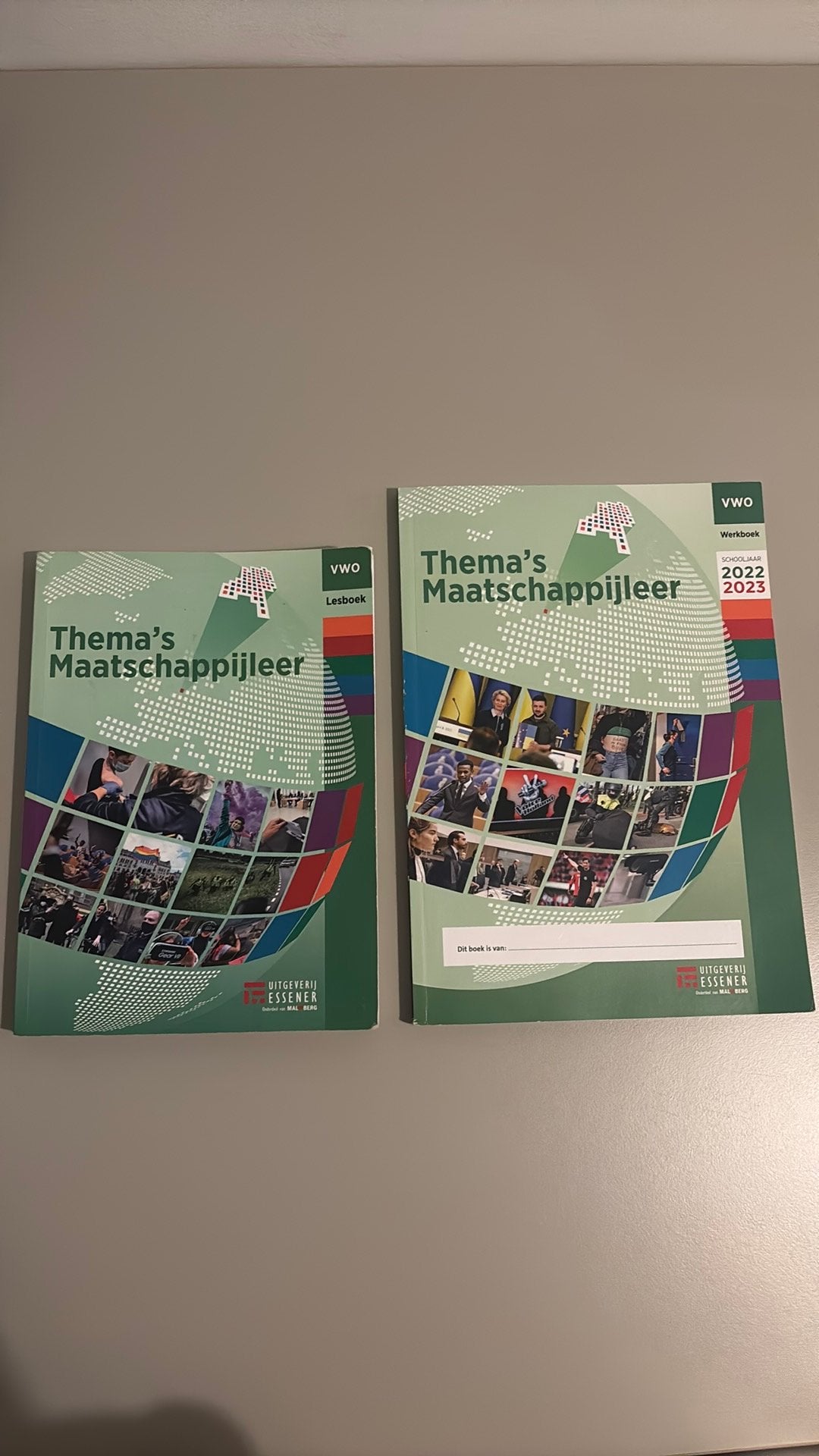 Thema’s Maatschappijleer VWO – Lesboek + Werkboek 2022/2023, Boeken, Ophalen of Verzenden, Zo goed als nieuw, VWO