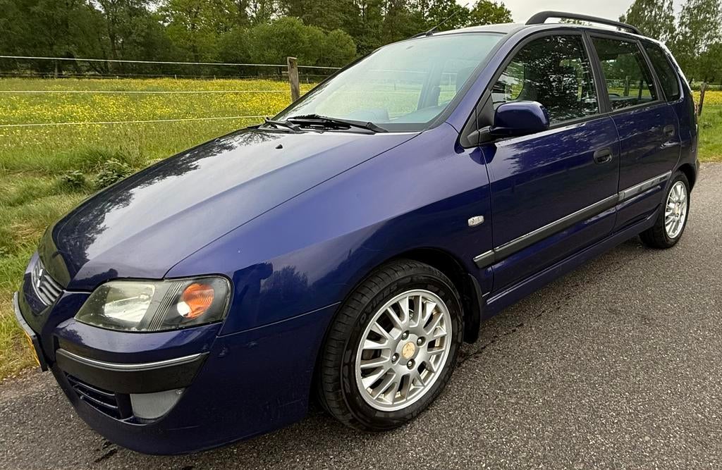Mitsubishi Space Star 1.6 (Nieuwe apk)(goed onderhouden), Voorwielaandrijving, Stof, Zwart, 4 cilinders