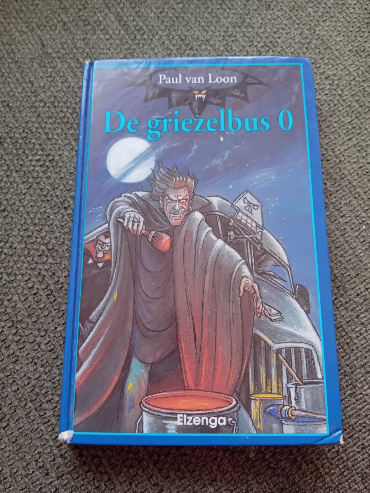De Griezelbus 0 - Paul van Loon (Gebruikt), Ophalen of Verzenden, Gelezen, Paul van Loon, Fictie