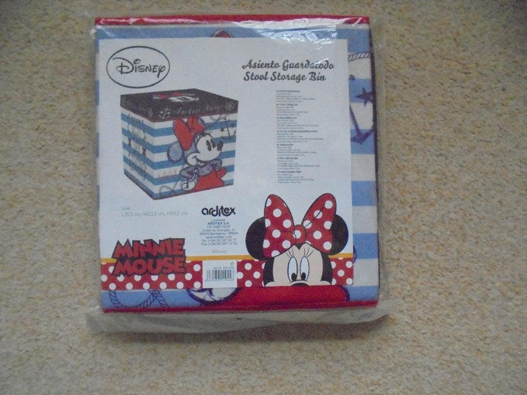 Opbergstoel Minnie Mouse € 12,50, Ophalen of Verzenden, Nieuw, Stoel(en)