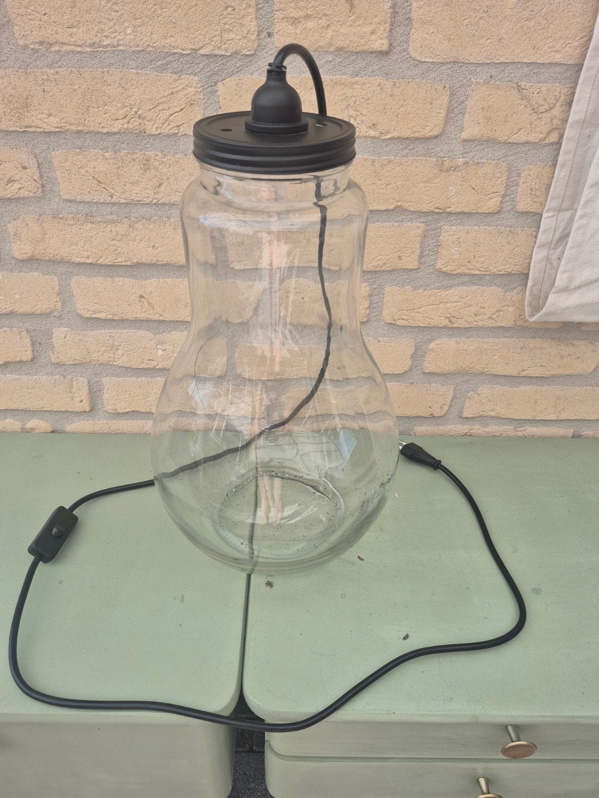 Micro klimaat pot, of decoratie vaas met licht, Ophalen