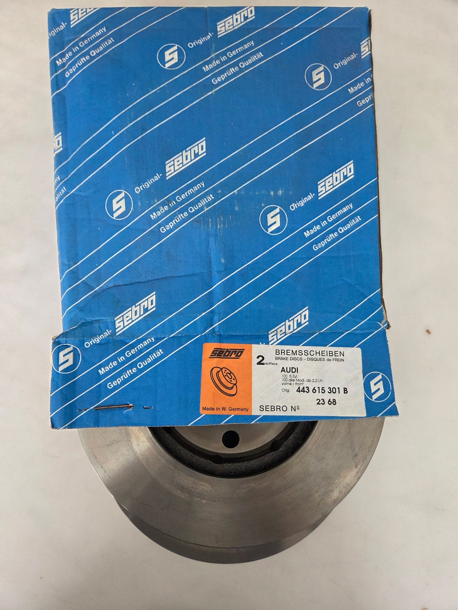 Set Sebro Remschijven AUDI 80 90 100, Sebro, ., Nieuw, .