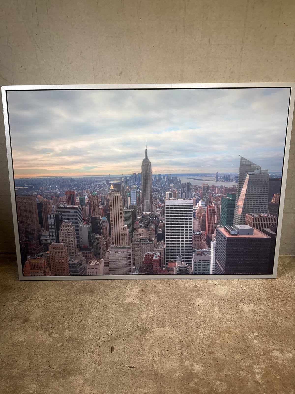 Foto/schilderij van New York., Ophalen, Gebruikt, Met afbeelding, Overige typen