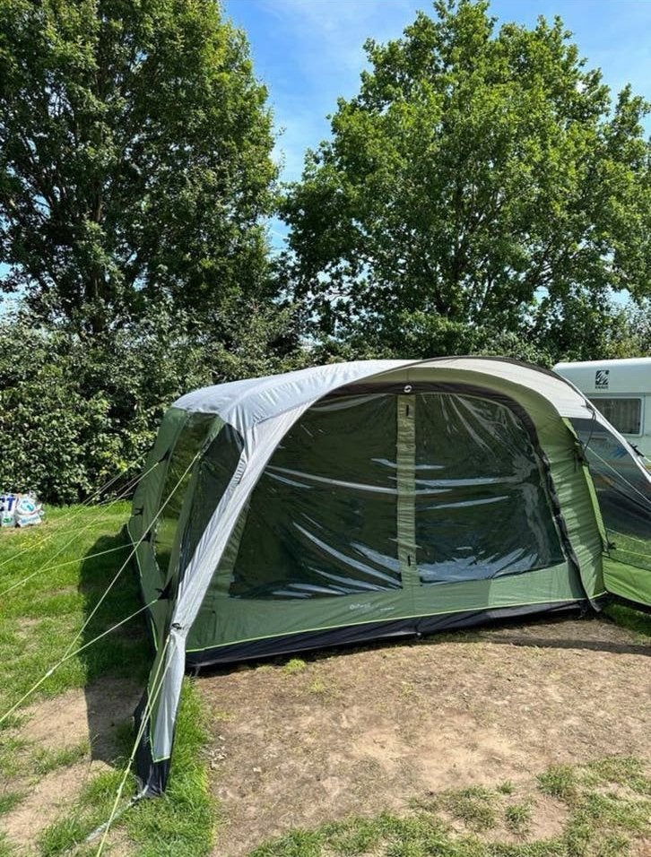 Outwell Broadlands 6A Opblaasbare Familietent 6 personen, Caravans en Kamperen, Tenten, Ophalen, Zo goed als nieuw, Tot en met 6
