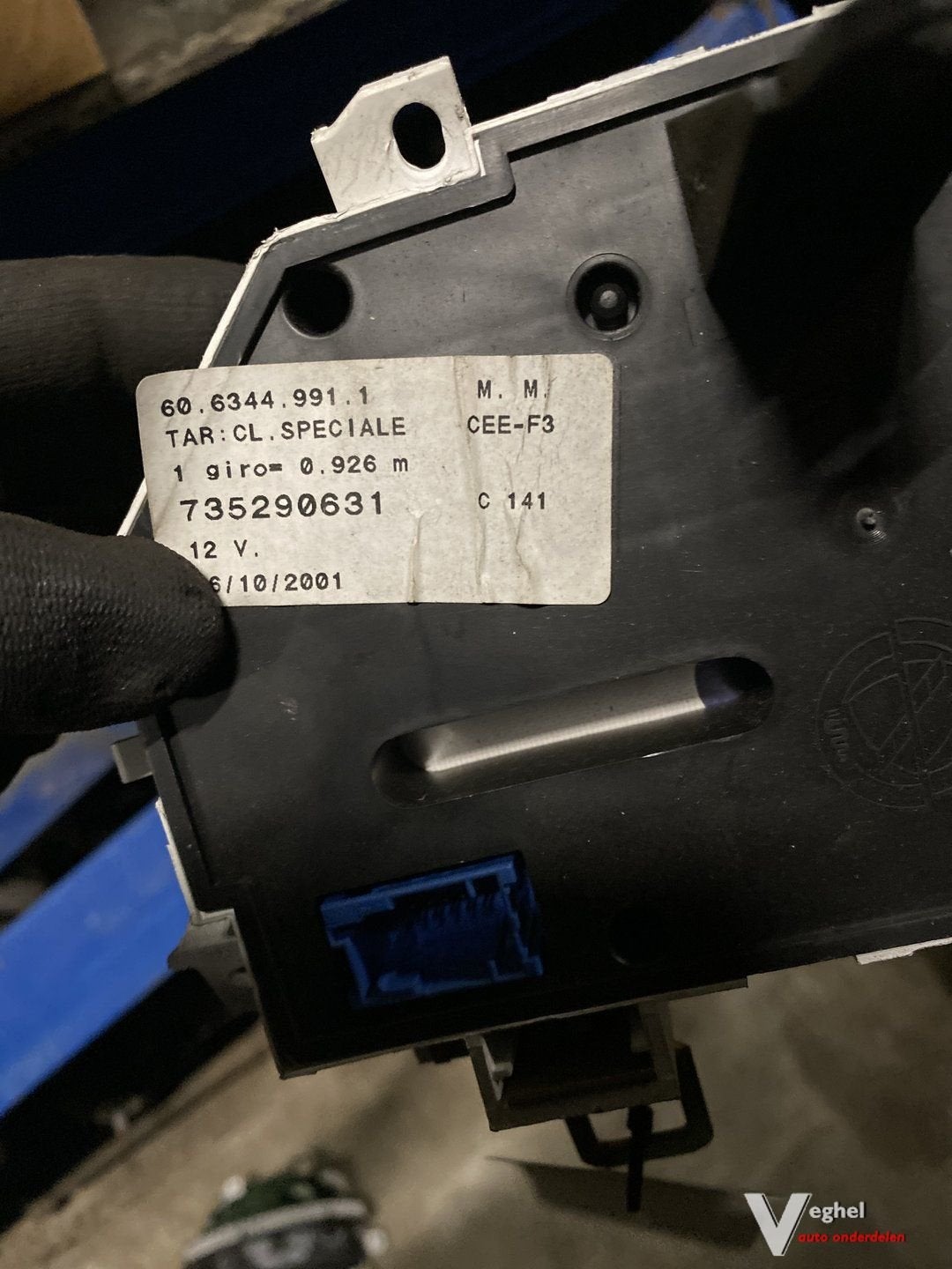 Fiat Seicento 2002 Km Tellerklok, Auto-onderdelen, Dashboard en Schakelaars, Gebruikt, -, -, Ophalen of Verzenden
