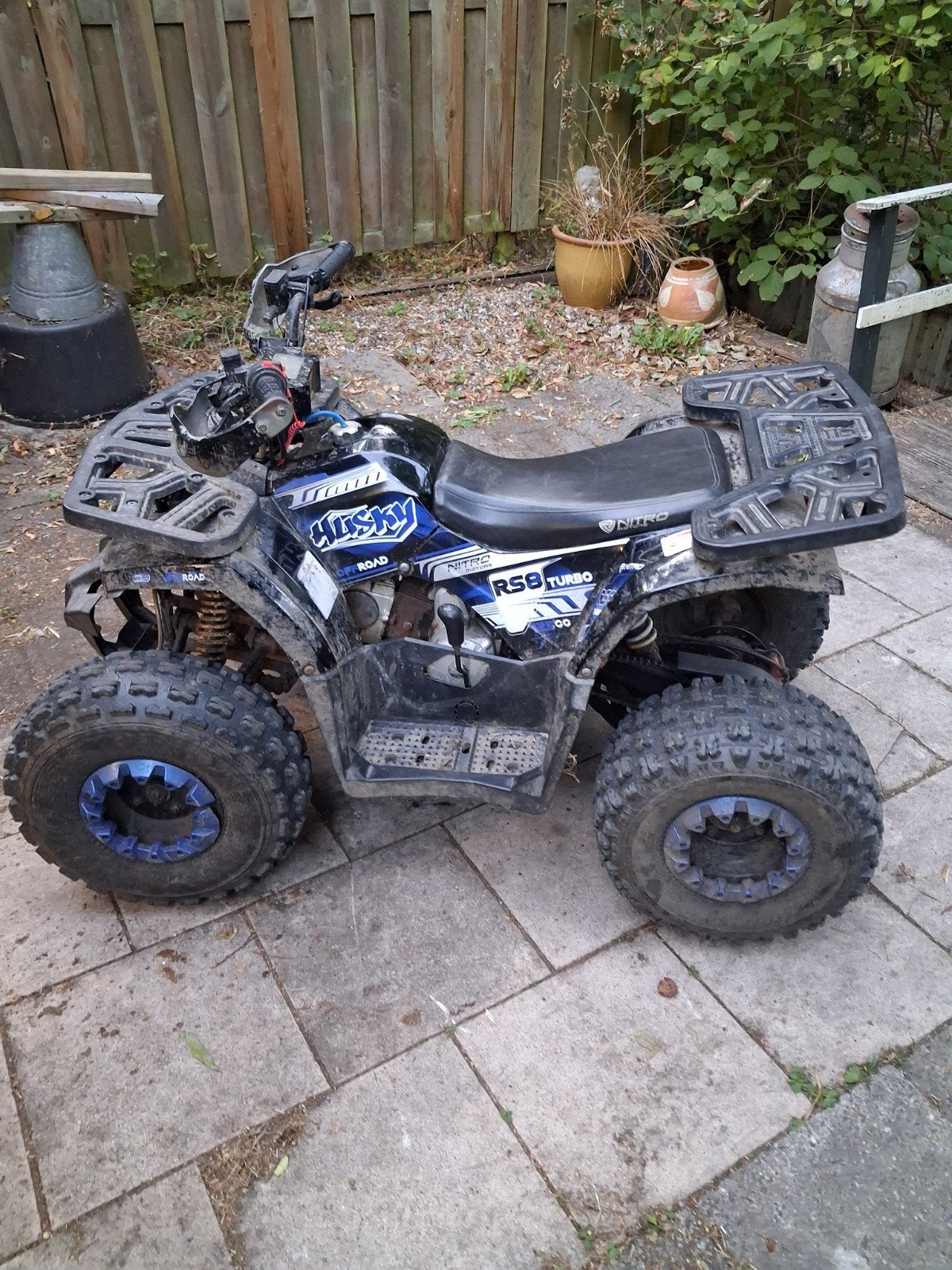 Nitro Husky RS8 Turbo 125cc Quad.geen kenteken, Ophalen of Verzenden