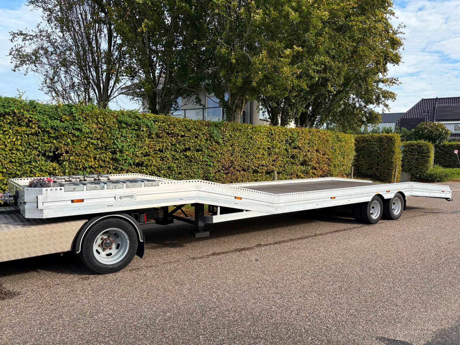 Veldhuizen P53-3 Autotransporter BE oplegger 8T ,, Overige brandstoffen, Origineel Nederlands, Bedrijf, Aanhangers en Opleggers