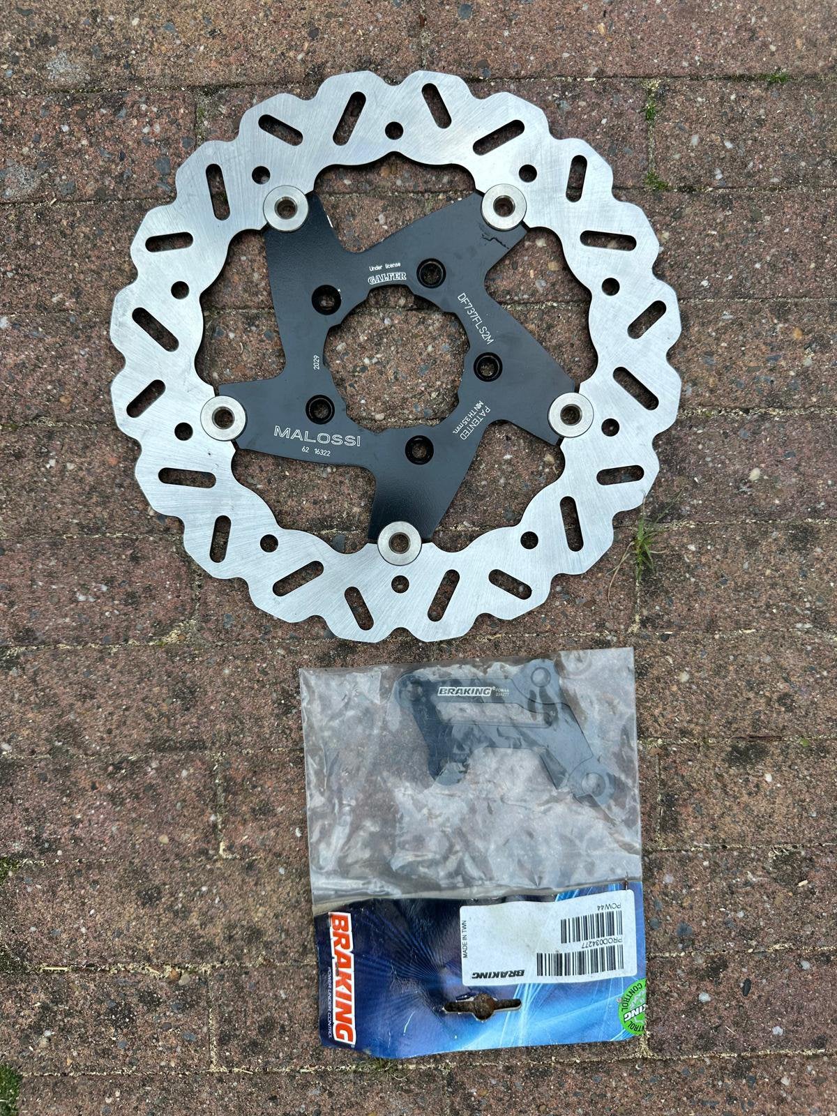 Malossi whoop oversized schijfrem gilera runner, Ophalen of Verzenden, Nieuw, Overige typen, Overige merken