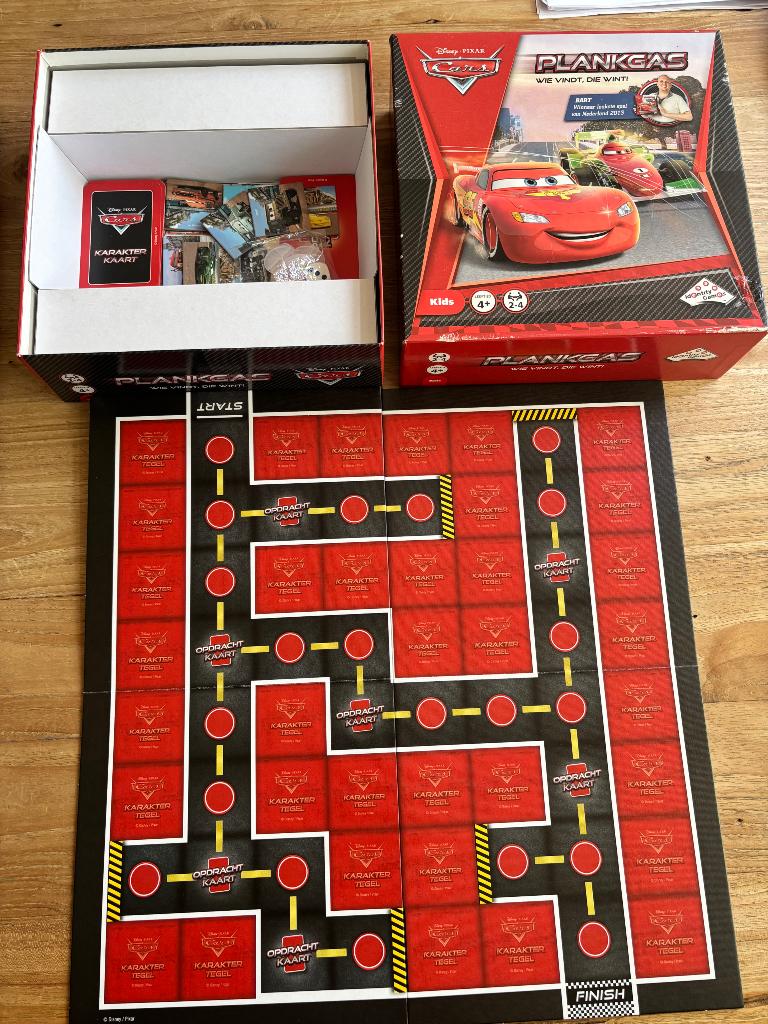 Cars bordspel, Drie of vier spelers, Ophalen, Nieuw