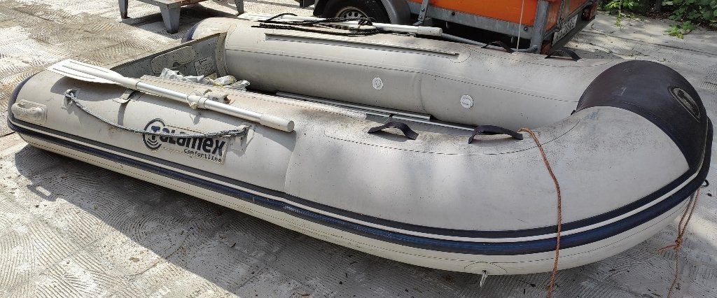 Talamex en Mercury 5pk, Ophalen, Aluminium, Gebruikt, Peddels