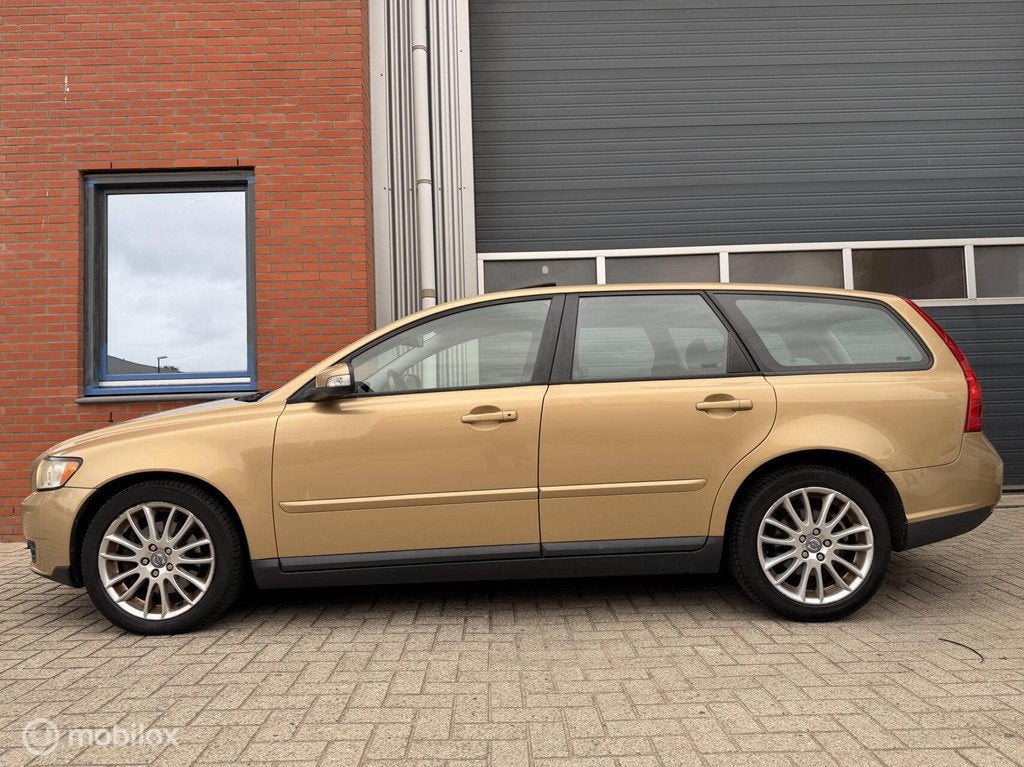 Volvo V50 2.4 Aut. Edition 2 - DynAudio - s/k dak - 1e eig., Auto's, Volvo, Automatische klimaatregeling, 1373 kg, Gebruikt, Zwart